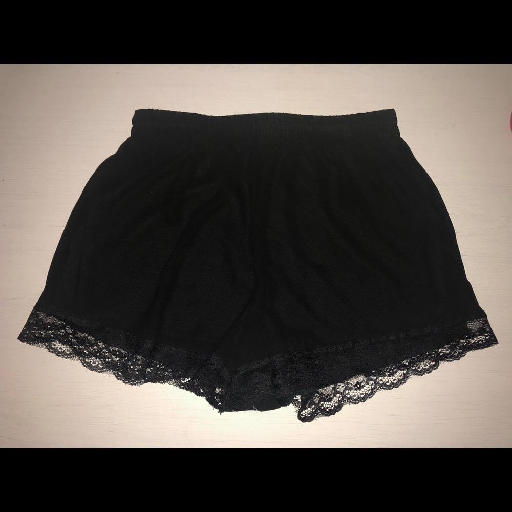 Lush Black Shorts